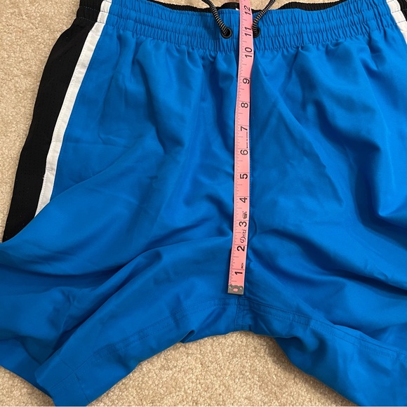 NEW Nike Shorts Mens Medium Blue Swim Trunks Drawstring Outdoor Pool Beach NWT - Picture 9 of 10